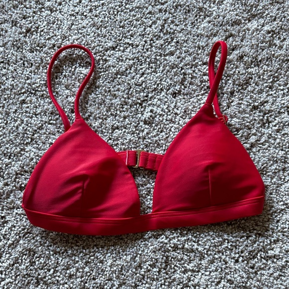 Hollister red bikini top - Picture 1 of 4
